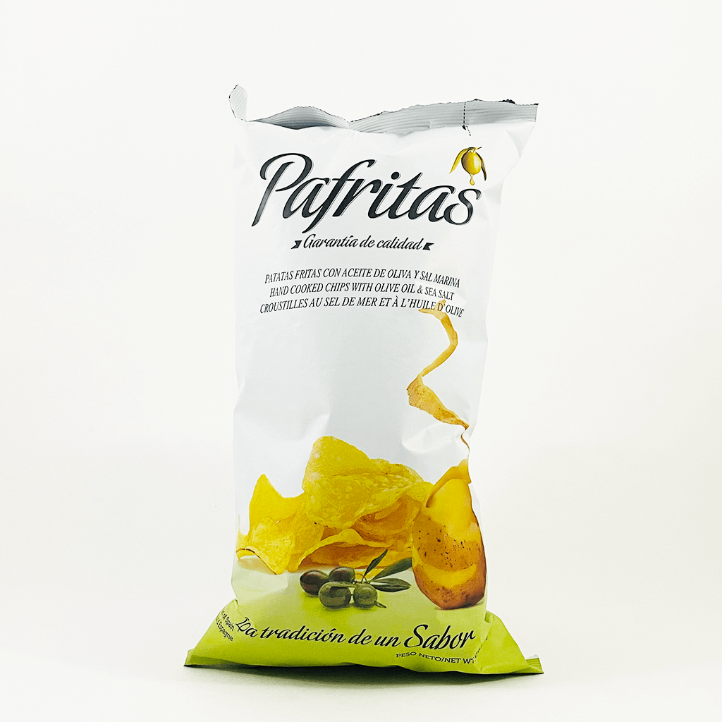 Pafritas &lsquo;Sal Marina&rsquo; Sea Salt Chips 120g | Mountain and Row Wines